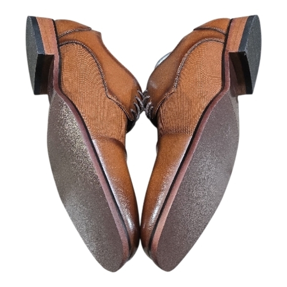 Tommy Hilfiger Shelly Cap Mens Oxford Dress Shoes Size 9.5 Brown Lace-Up Cap Toe Tommy Hilfiger Shelly Cap Mens Oxford Dress Shoes Size 9.5 Brown Lace-Up Cap Toe